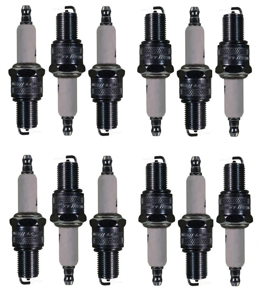 Set of 12 Spark Plugs for Audi A8 Quattro 6.0L W12 (2005)