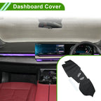 Dash Cover Mat Carpet Black for BMW X5 X6 (2019-2022)