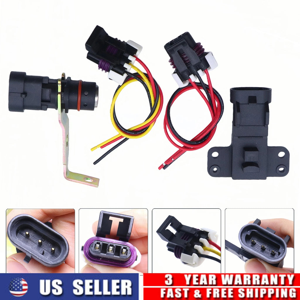 Cam/Crankshaft Position Sensor with Plug for Chevrolet GMC Isuzu Oldsmobile (V6 V8)