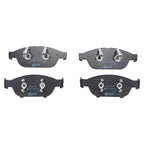 Set of 4 Hella Front Low-Met Disc Brake Pads for Audi A6 Quattro (2012–2014)