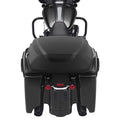 Matte Black Razor Trunk Luggage for Harley Electra Glide (2014–2023)