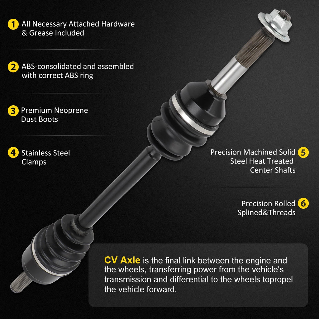Rear Left CV Shaft Axle for Kawasaki Teryx 750 4x4 LE (2008–2011)