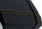 Leather Console Lid Armrest Cover for Toyota 4Runner (2003–2009) Yellow Stitch