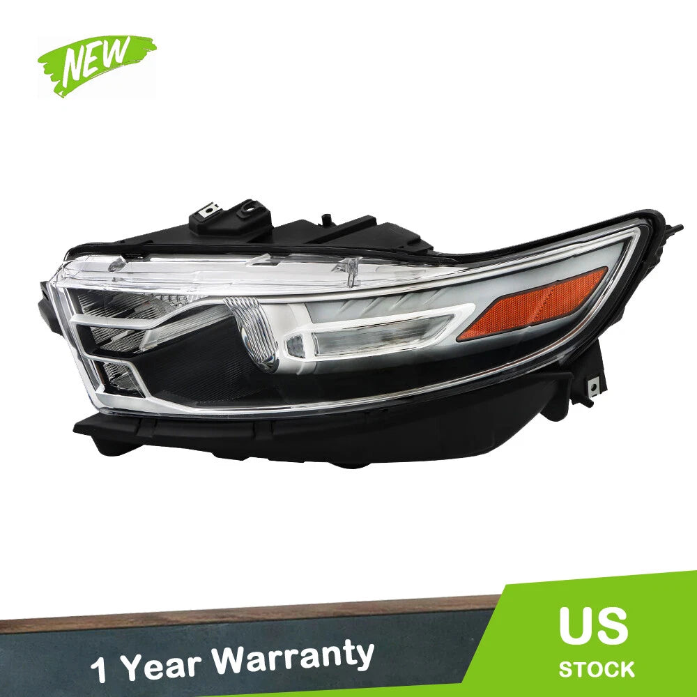 LH Headlight for Ford Taurus (2013–2014) - Clear Lens Halogen
