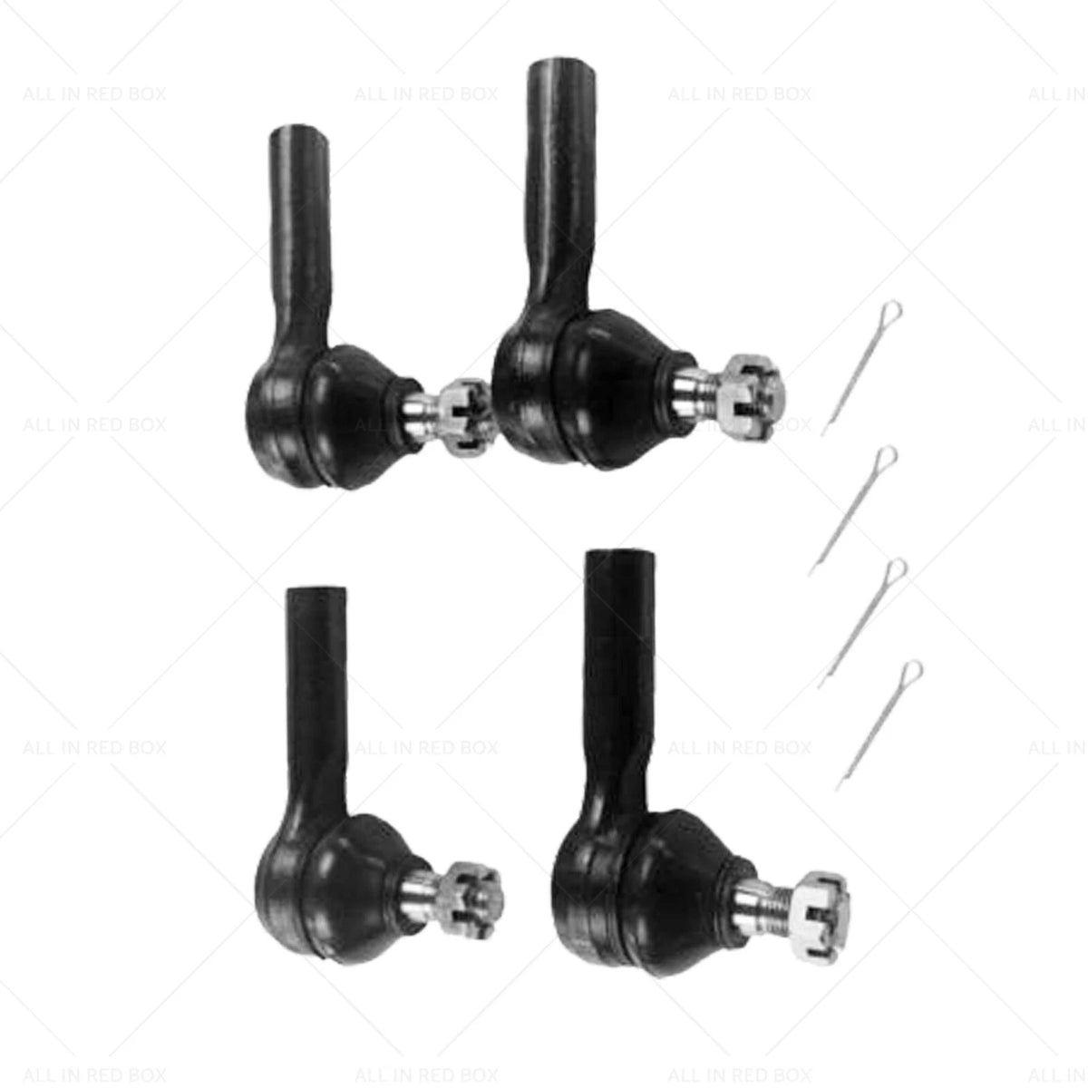 4X Inner Outer Tie Rod End Set for Nissan D22 Navara (1997–2005)