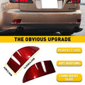 Set of 2 Rear Bumper Reflector Lights for Lexus IS250 IS350 (2006–2013)