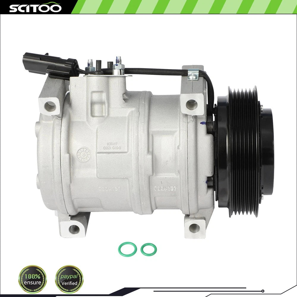 A/C Compressor with Clutch for Jeep Liberty (2005–2006) 11324C