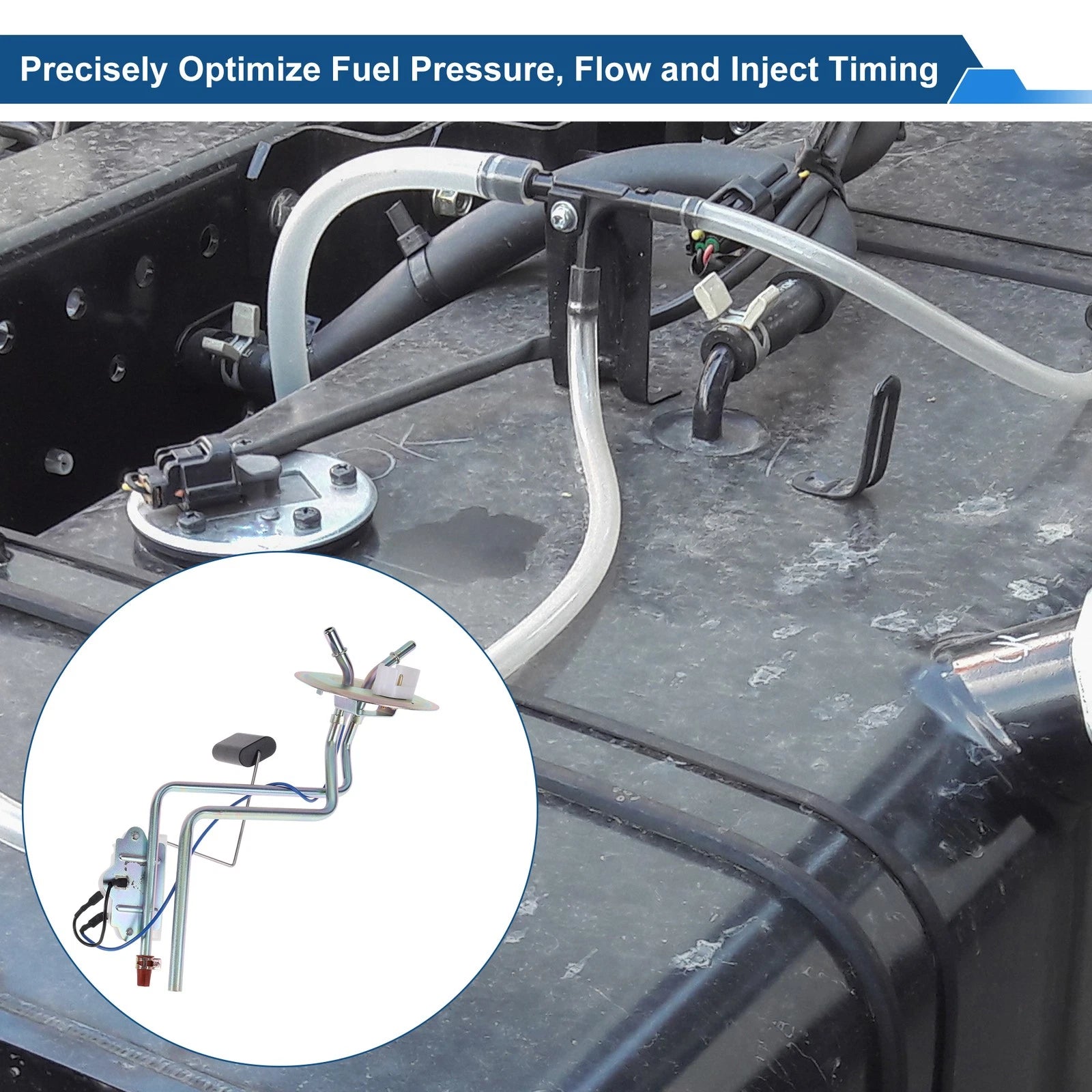 Fuel Level Sending Unit Module for Ford F-250 F-350 (1990–1991) No.FMSU7DE