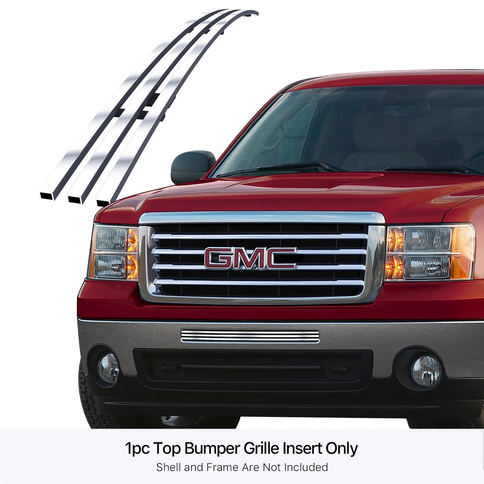 Stainless Billet Grille Insert for GMC Sierra 1500/Denali (2007-2013)