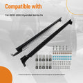 Set of 2 Running Boards Side Step Bars for Hyundai Santa Fe (2019–2023)