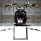 1'' Z Drag Handlebar for Honda Yamaha Chopper Bobber (Harley 883)