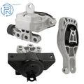 3PCS Motor Torque Strut & Trans Mount Kit for Chevy Sonic (2012–2020)