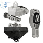 3PCS Motor Torque Strut & Trans Mount Kit for Chevy Sonic (2012–2020)