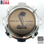 Gas Cap Emblem Logo Metal Sign Licensed for Ford Shelby Mustang GT500 (1967–1967)