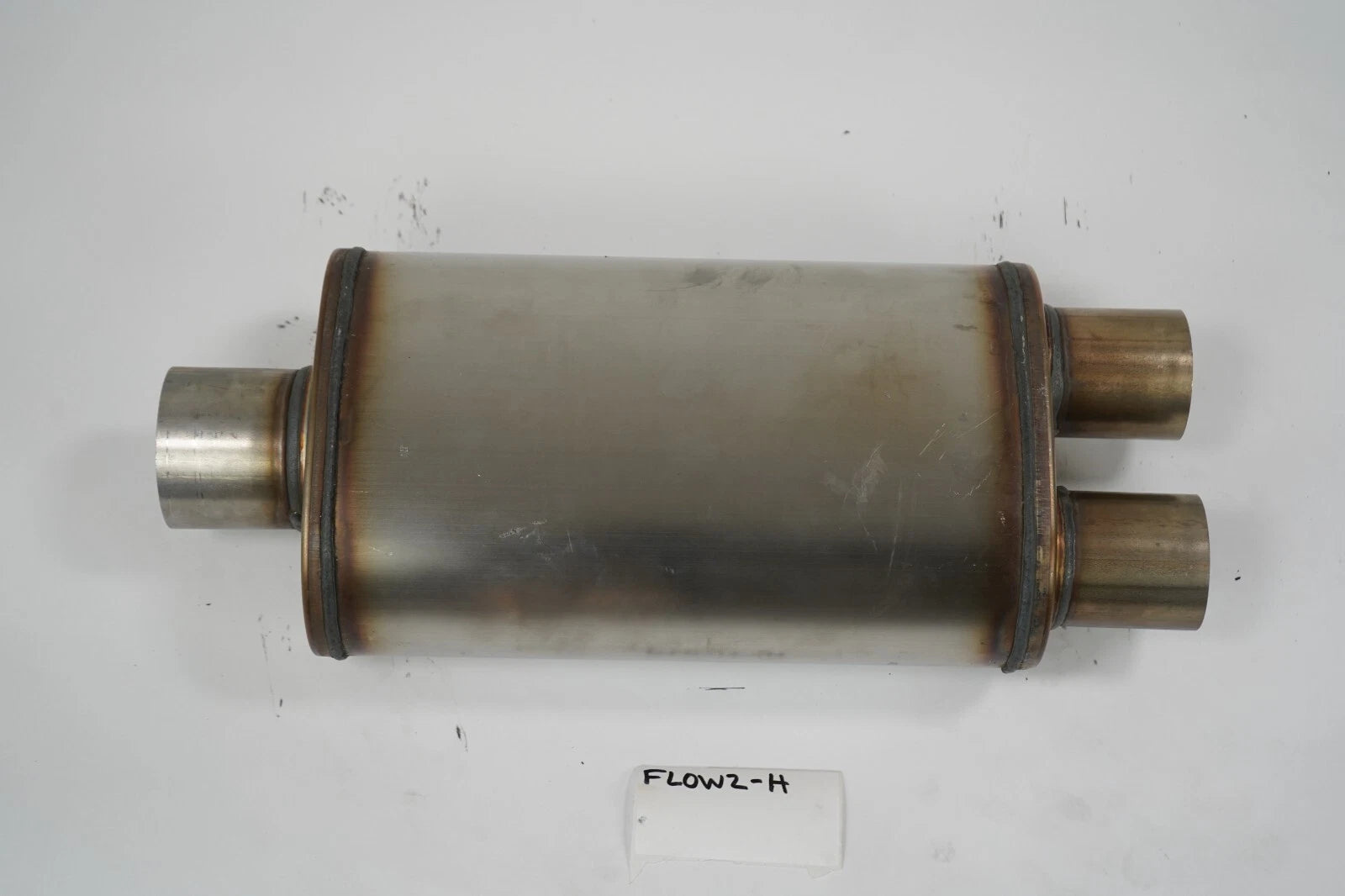 Flow II 52198 3" Center In To 2.5" Dual Out Exhaust for Open Box Special