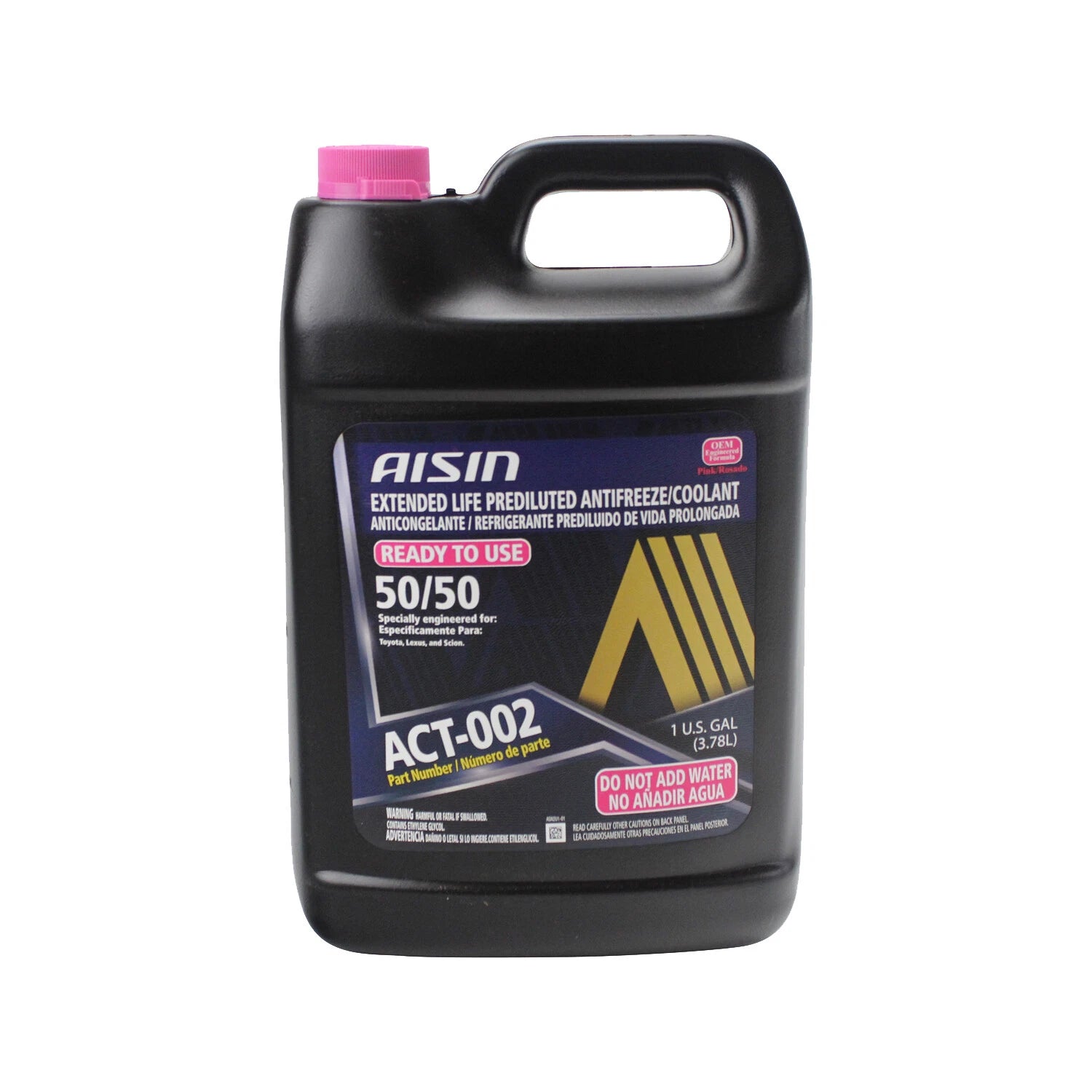 1 Gallon AISIN ACT-002 Engine Coolant Antifreeze for Toyota Lexus