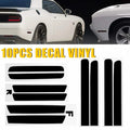 Smoke Tint Tail Light & Side Markers Decal for Dodge Challenger (2015–2023)