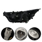 Headlight for Toyota RAV4 XLE Hybrid XSE (2019–2022) Clear RH Housing