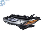 Full LED Headlight Assembly Black for Toyota Camry XSE XLE (2021–2022)