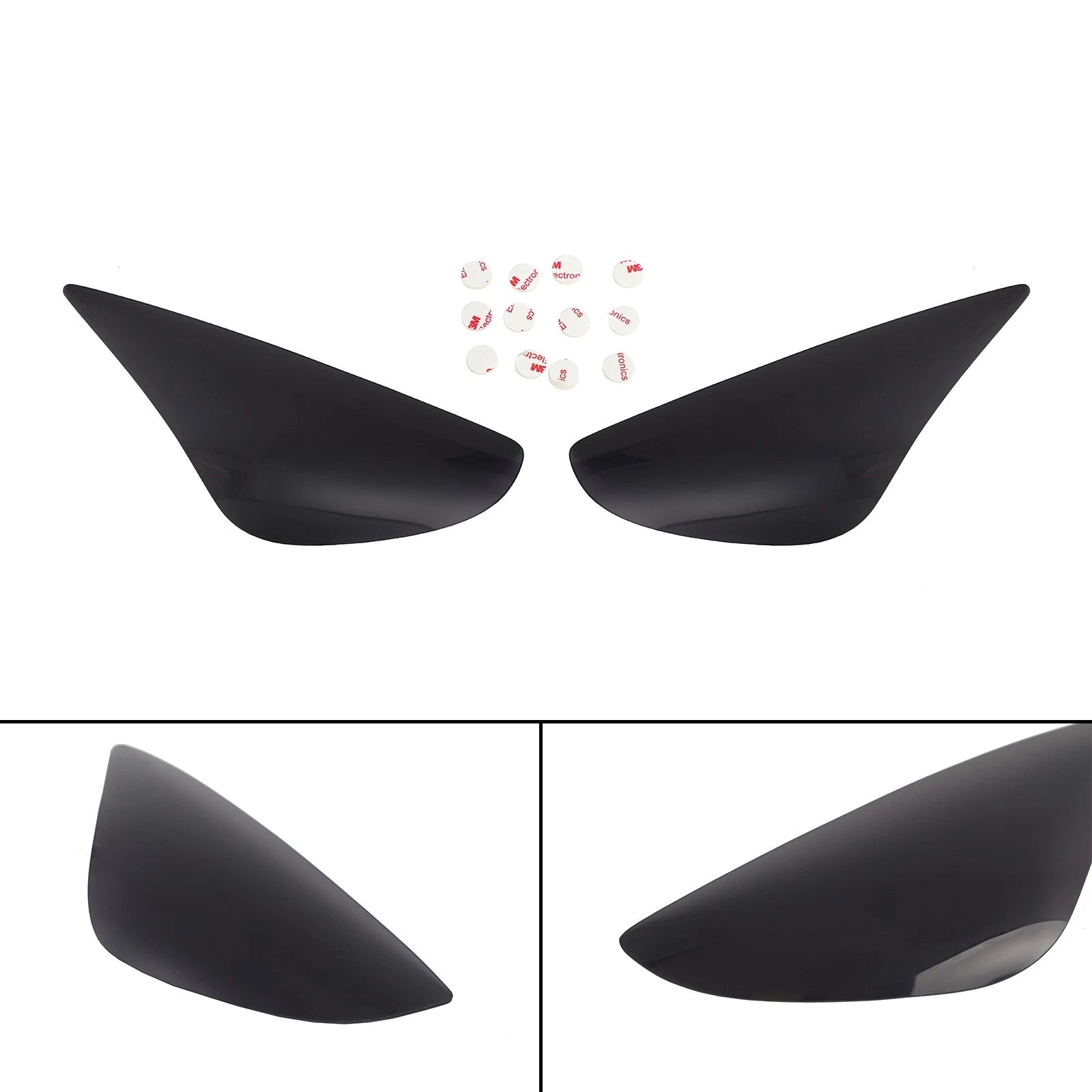 Front Headlight Lens Protection Smoke for Kawasaki ZX-6R (2005–2006)