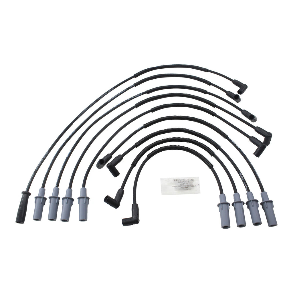 Set of 8 Spark Plug Wires for Dodge B2500 D150 Dakota W150 W350 V8 (1994–2003) Denso 671-8114