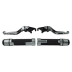Titan Extendable Brake Clutch Lever Grip Set for BMW S1000R S1000RR (2010-2023)
