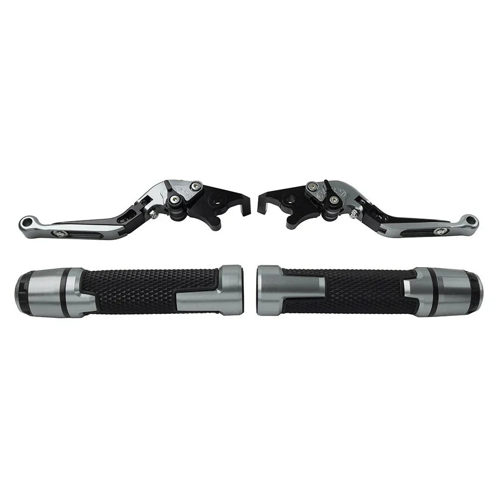 Titan Extendable Brake Clutch Lever Grip Set for BMW S1000R S1000RR (2010-2023)