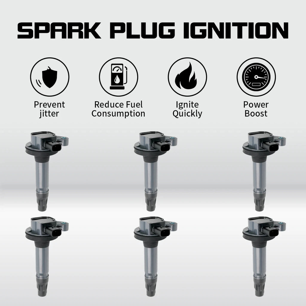 6X Ignition Coil for Ford Edge Explorer F150 Mustang Lincoln Mazda UF553