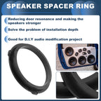 Set of 2 Speaker Spacer Rings for Ford Transit Custom (2012–2023)