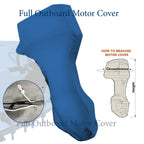 Outboard Motor Engine Cover for Boat (Fits 25-30HP) Blue Breathable Durable