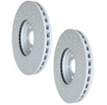 Set of 2 Front Brake Disc Rotors for MB W211 E350 E500 AWD (2003–2009)