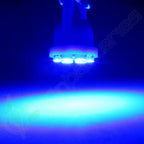 10X 168 920 W5W T10 8SMD LED License Plate Tag Light Bulbs Blue