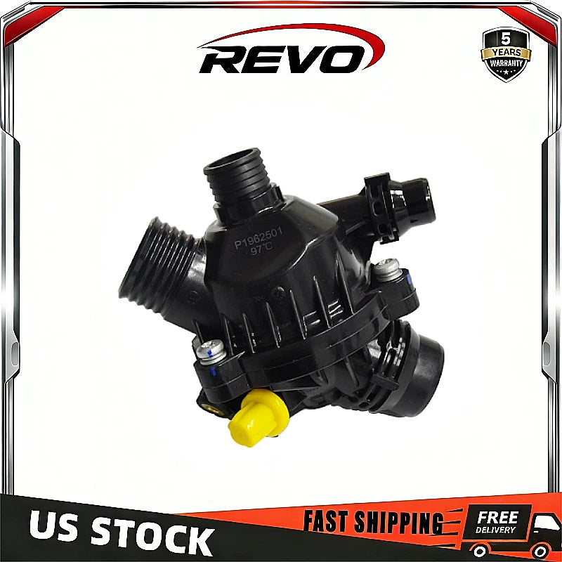 Thermostat Assembly for BMW 128i 328i 325i 525i 535i X3 Z4 (2008–2013) 11537549476