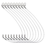 Flexible Carbon Fiber Fishing Leaders Line 718kg Quick Snap