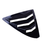 Gloss Black Rear Louver Vent Shade Shutter Cover for Lexus IS300 (2013–20)