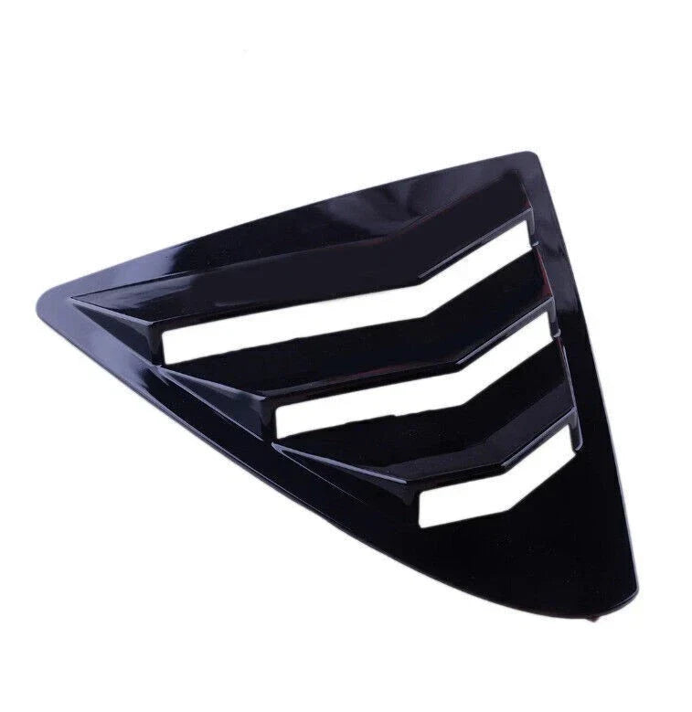 Gloss Black Rear Louver Vent Shade Shutter Cover for Lexus IS300 (2013–20)