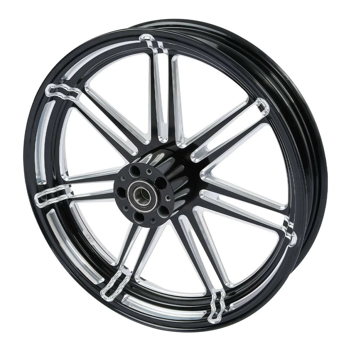 Front 18" Wheel Rim & Single Disc Hub for Harley Touring Electra Glide (1997–2021)