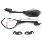 Carbon Style Rearview Mirrors for Suzuki GSX-R 1000 (2017–2021)