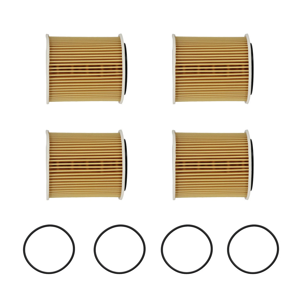 4x Oil Filter Kit for BMW 328i 330i 335i X3 X5 Z4 (2006–2017)