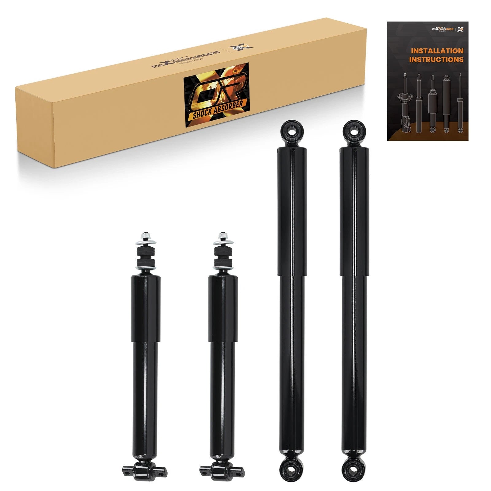 Front & Rear Struts Shocks For 1999-06 Chevy Silverado 1500 GMC Sierra 1500 2WD