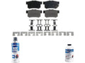 Set of 4 Rear Brake Pads for Suzuki Kizashi (2010–2013) BY587RM