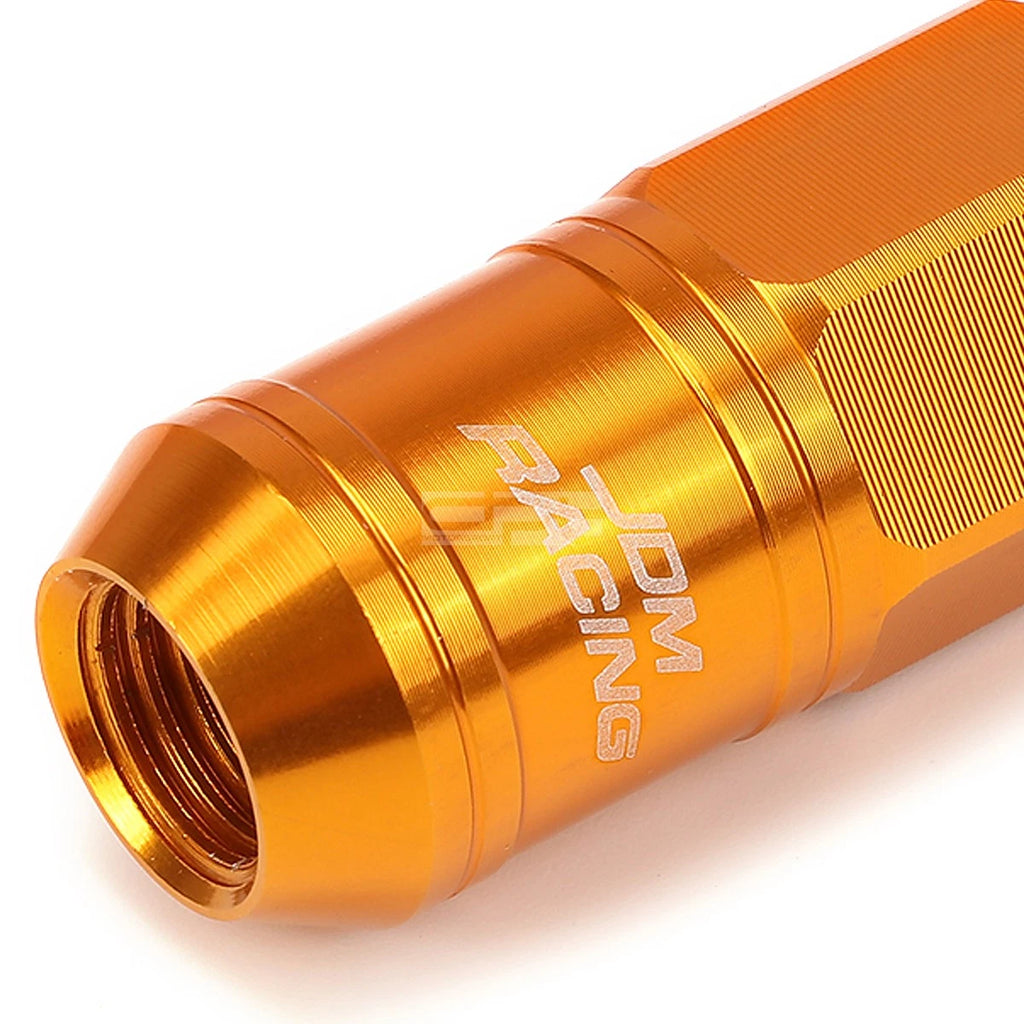 Set of 16 Open-End Aluminum Lug Nuts + Adapter M12x1.5 for