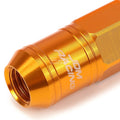 Set of 16 Open-End Aluminum Lug Nuts + Adapter M12x1.5 for