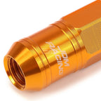 Set of 16 Open-End Aluminum Lug Nuts + Adapter M12x1.5 for