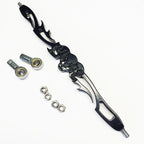 Black Skull Shift Linkage for Harley Softail Dyna Wide Glide (FXDWG, FLHR, FLHT, FLT)