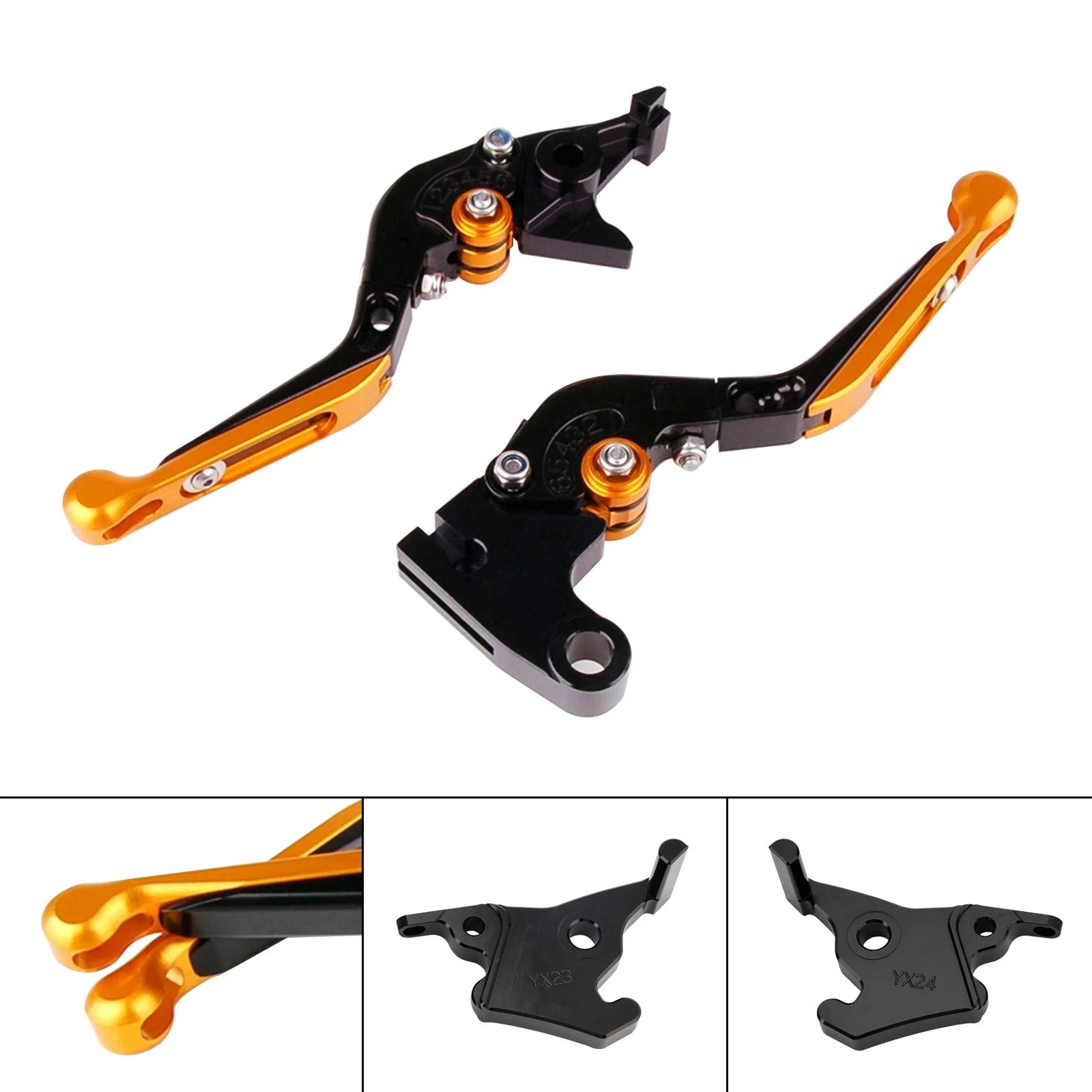 Adjustable Clutch Brake Lever for Yamaha XMAX 300 (2023–2025) Gold