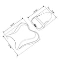 Front Driver & Rear Passenger Seat for Yamaha YZF R1 (2015–2023) Black