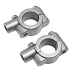 ATV Rear-View Mirrors 7/8" Handlebar Mount Adapters