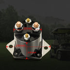 5pcs 36 Volt Solenoid for Club Car DS Golf Cart (1976–1998) 4 Terminal