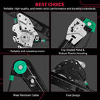 Front Right Power Window Regulator w/o Motor for BMW 323i 328i 320i (1999–2005)